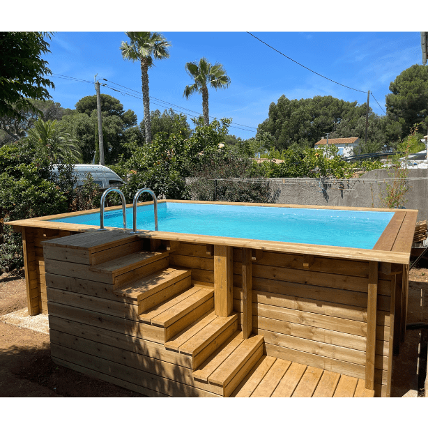 Equipements et accessoires pour piscines en bois - Piscine du Nord